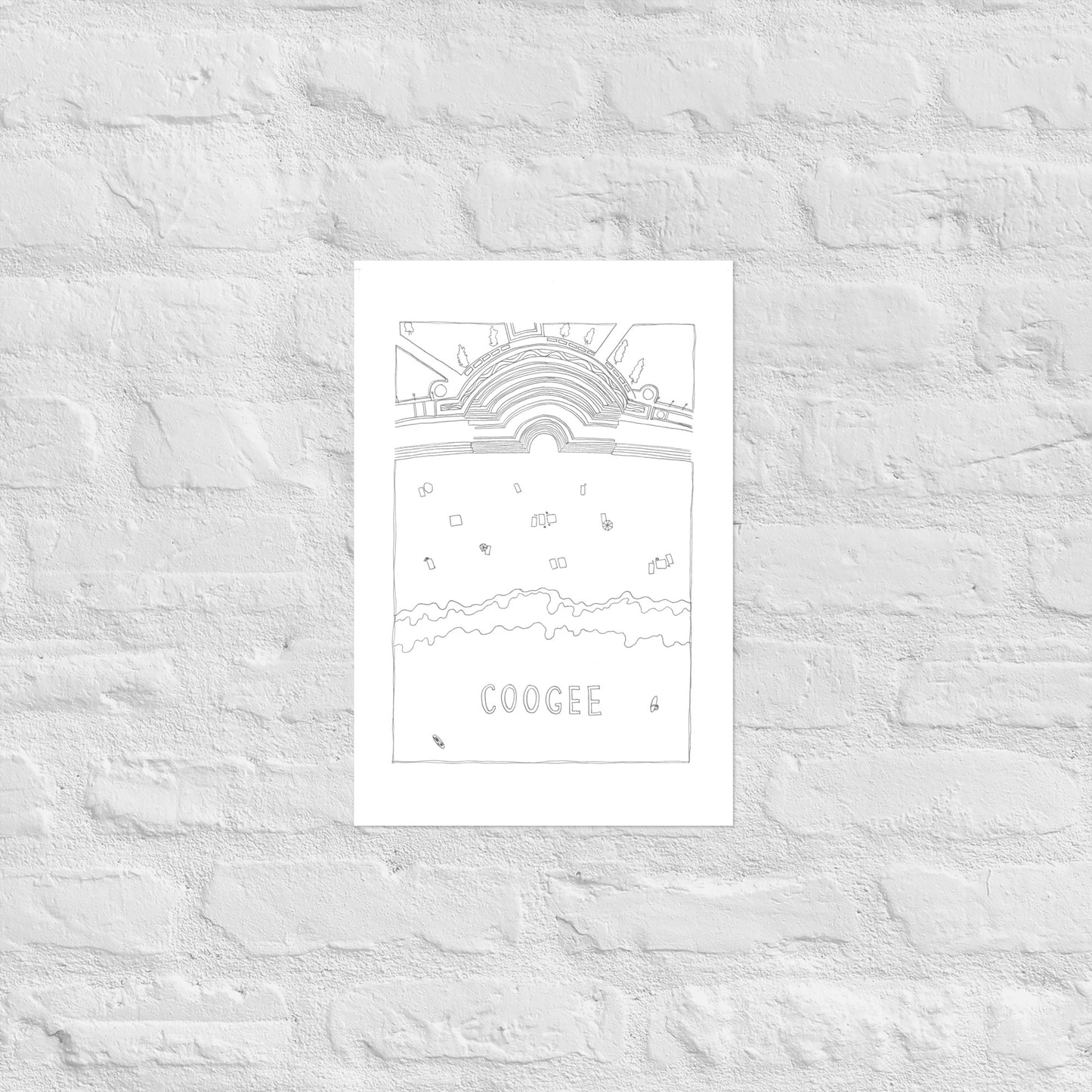 Coogee Beach Poster