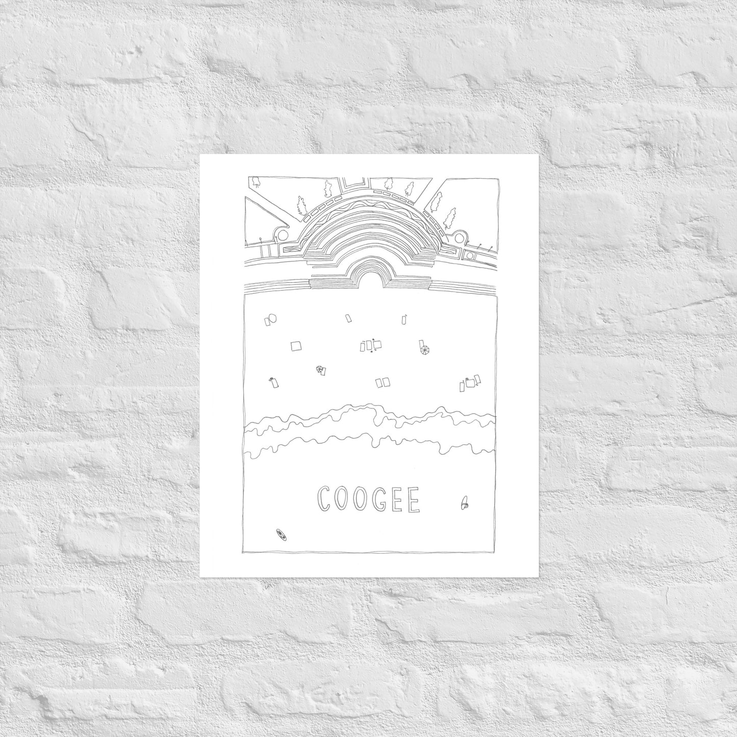 Coogee Beach Poster