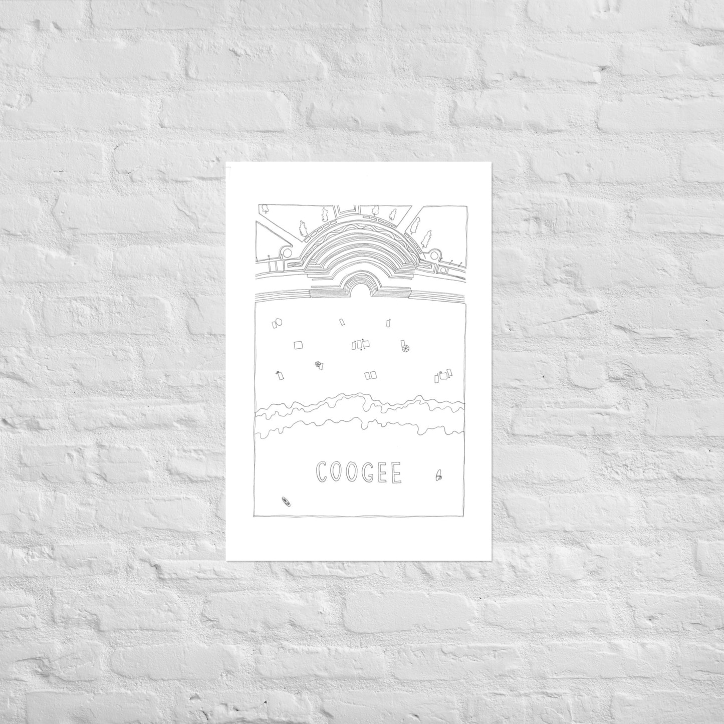 Coogee Beach Poster